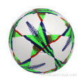 Leer aangepast logo bedrukt goedkope voetbal